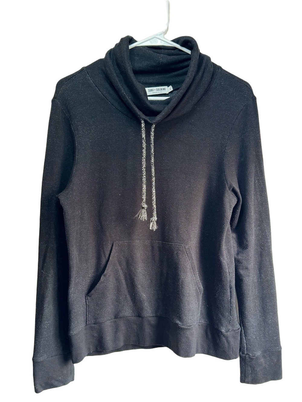 SUKI + SOLAINE Shimmer Hoodie
